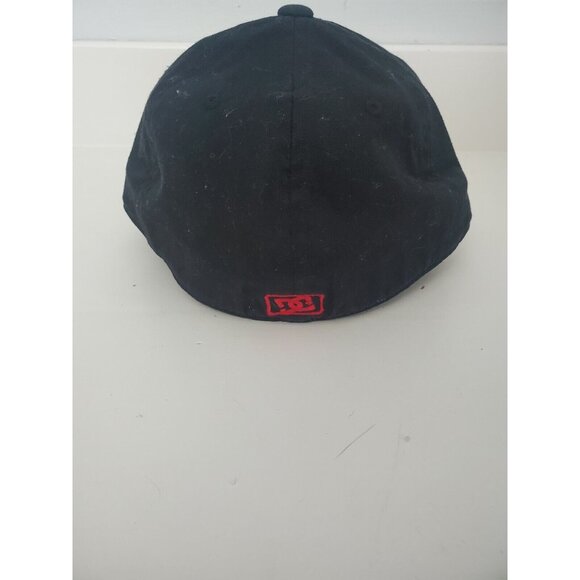 DC Shoes COUNTER Hat Black Multi 6⅞-7¼ NWOT Flex Cap Skate Moto - Picture 4 of 7